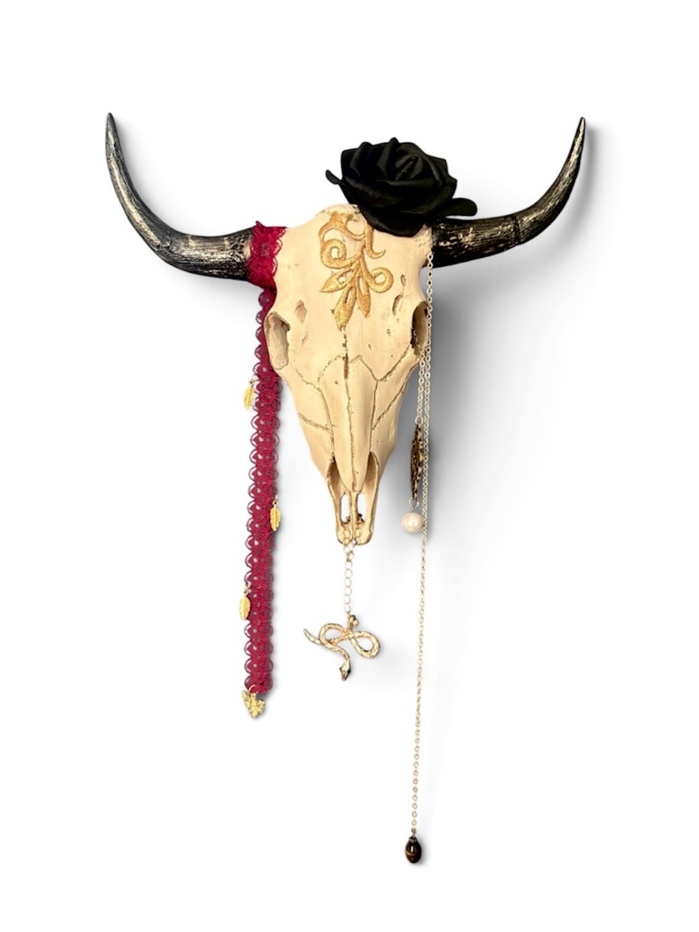 Faux Skull Wall Art